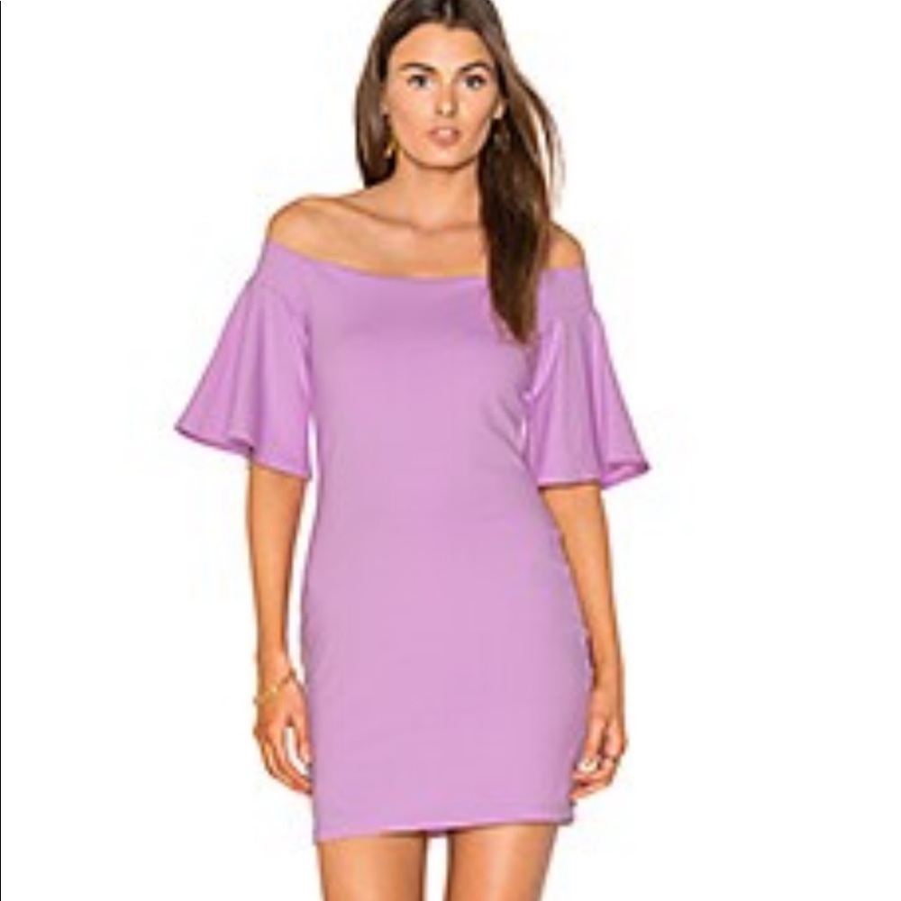 Susan Monaco lavender dress
